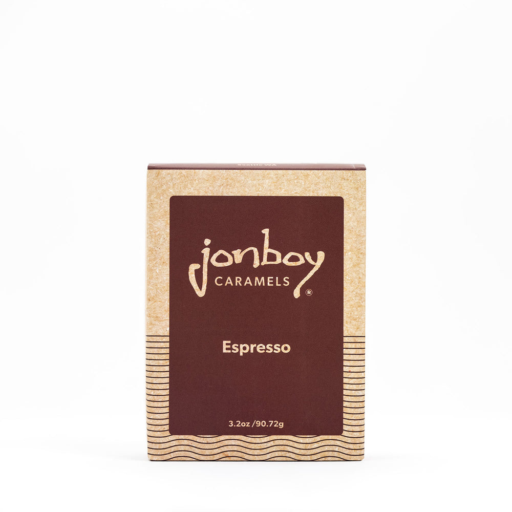 Jonboy Caramels Espresso Caramels | Gourmet Candy | Made In Washington | Locally Made  Confections