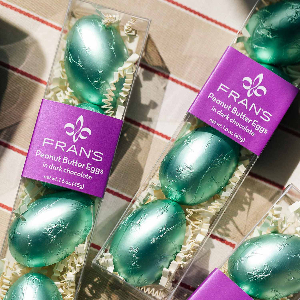 Fran's Easter Candy | Dark Chocolate Peanut Butter Easter Eggs | Made In Washington | Locally Made Easter Gifts | Shop Local