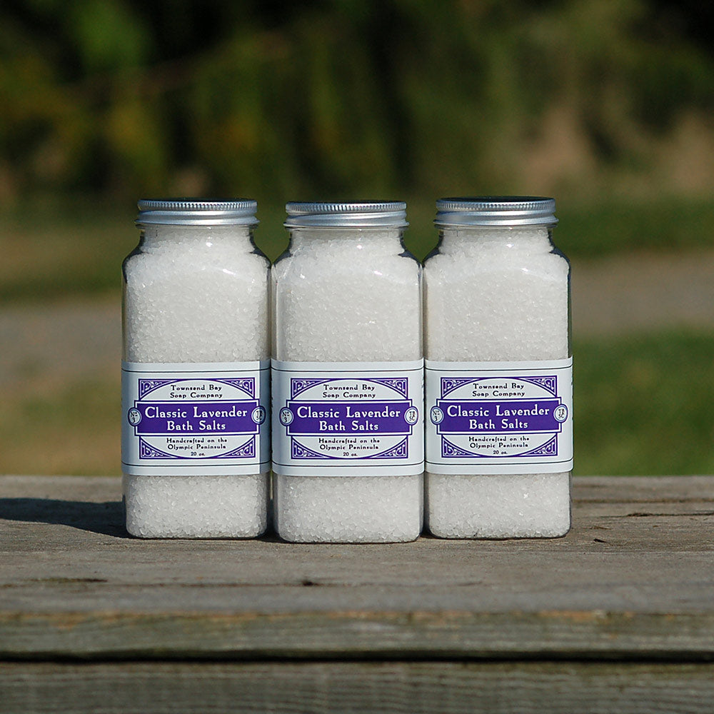 Townsend Bay Soap Company | Made In Washington | Lavender Bath Salts