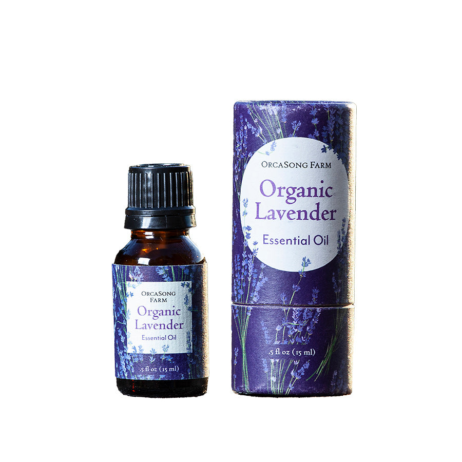 OrcaSong Farm Lavender Organic Essential Oil, 15ml