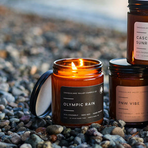 Snoqualmie Valley Candle Co Olympic Rain | Made In Washington | Local Gifts From North Bend, Washington | Made In The USA