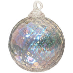 Hand Blown Glass Pearl Birthstone Ornament | Made In Washington | June Birthdays | Birthday Gifts