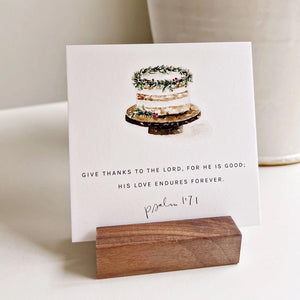 Emily Lex Studio Wooden Card Holder | Made In Washington | Card  Display | Gifts From The Pacific Northwest