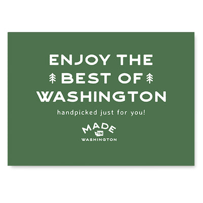 Enjoy The Best Of Washington Card