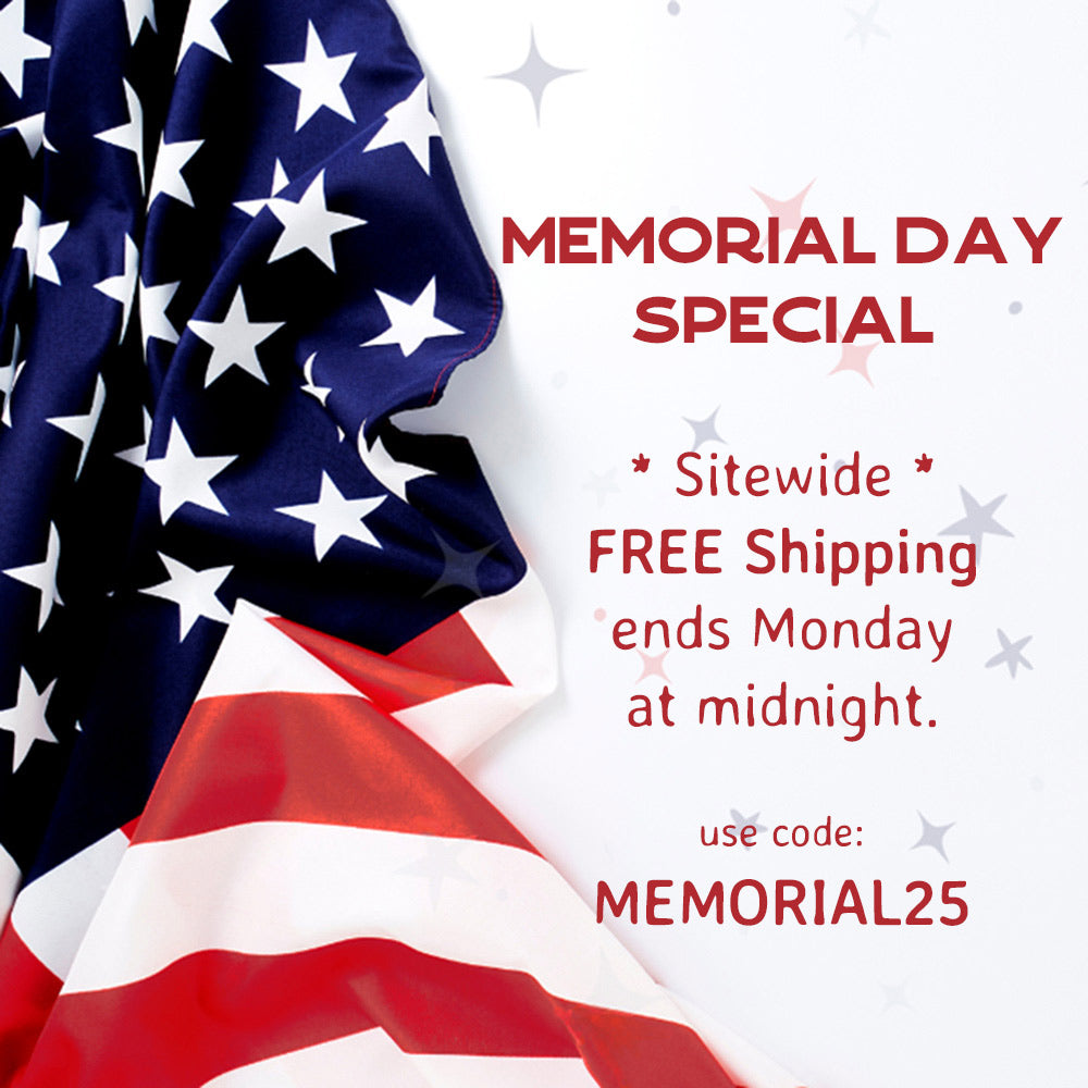 Memorial Day Free Shipping Weekend | Made In Washington | Shop Local | Gifts From The PNW