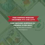 Orders over $50 ship free to the contiguous US - Enter code HOLLYJOLLY