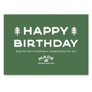 
            
                Load image into Gallery viewer, Happy Birthday - Design Your Own Gift Box - Made In Washington
            
        