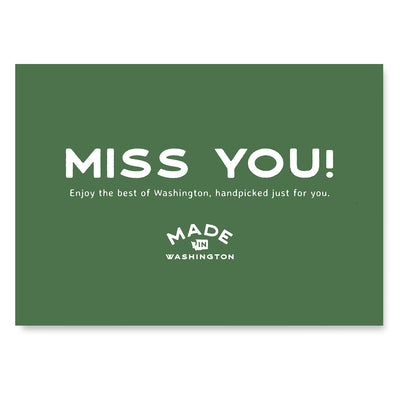 Miss You Card