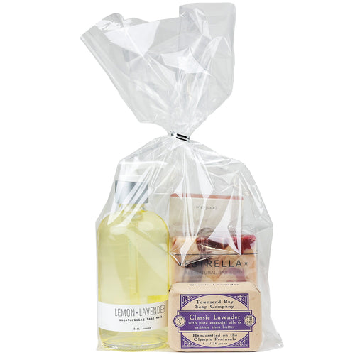 Packaged Soap Collection form Townsend Bay Soap. Handmade la Conner, Estrella Soap and Wild June. | Northwest Botanical Soap Collection | Made In Washington | Spa Gifts