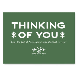 Thinking Of You - Design Your Own Gift Box - Made In Washington - Make Your Own Gift Box