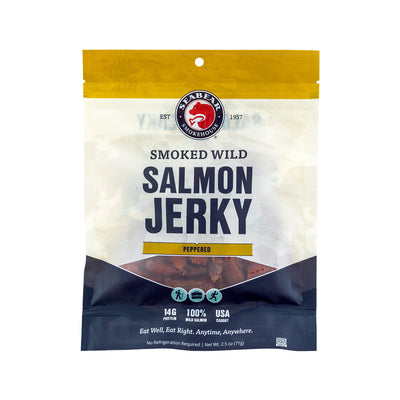 King Salmon Jerky Peppered