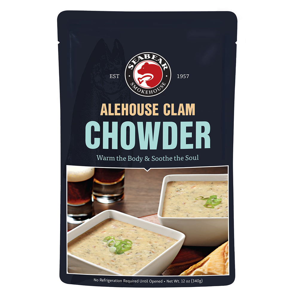 
            
                Load image into Gallery viewer, SeaBear Smokehouse Alehouse Clam Chowder | Made In Washington| Food Gifts
            
        
