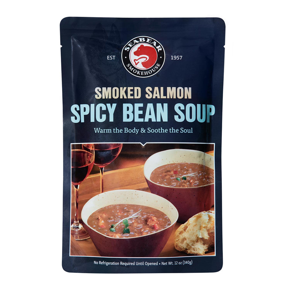Spicy Bean Soup Locally Made By SeaBear Smokehouse | Made In Washington | Seafood Gifts