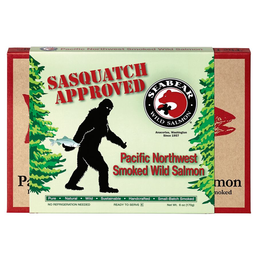 
            
                Load image into Gallery viewer, SeaBear Smokehouse Sasquatch Approved Smoked Salmon | Anacortes WA
            
        