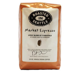 Roasted In Seattle Market Espresso | Made In Washington | Seattle Coffees