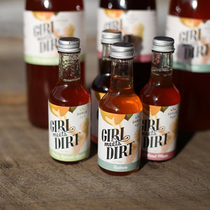
            
                Load image into Gallery viewer, Girl Meets Dirt Mini Shrub 4 Pack| Made In Washington | Cocktail Mixer Gifts
            
        