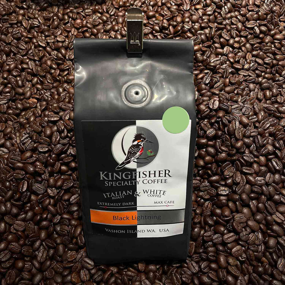 
            
                Load image into Gallery viewer, Kingfisher Specialty Roast - Black Lightning | Made In Washington | Coffee Gifts
            
        