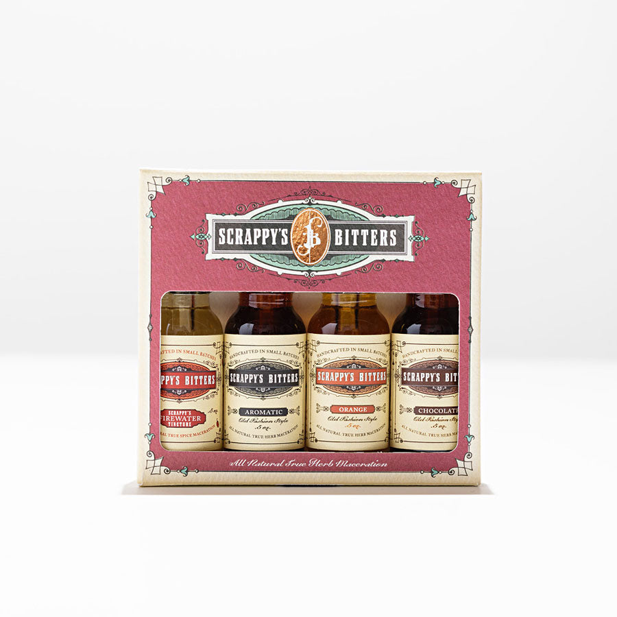 Scrappy's Bitters | Essential Bitters Mini Set | Made In Washington | Cocktails