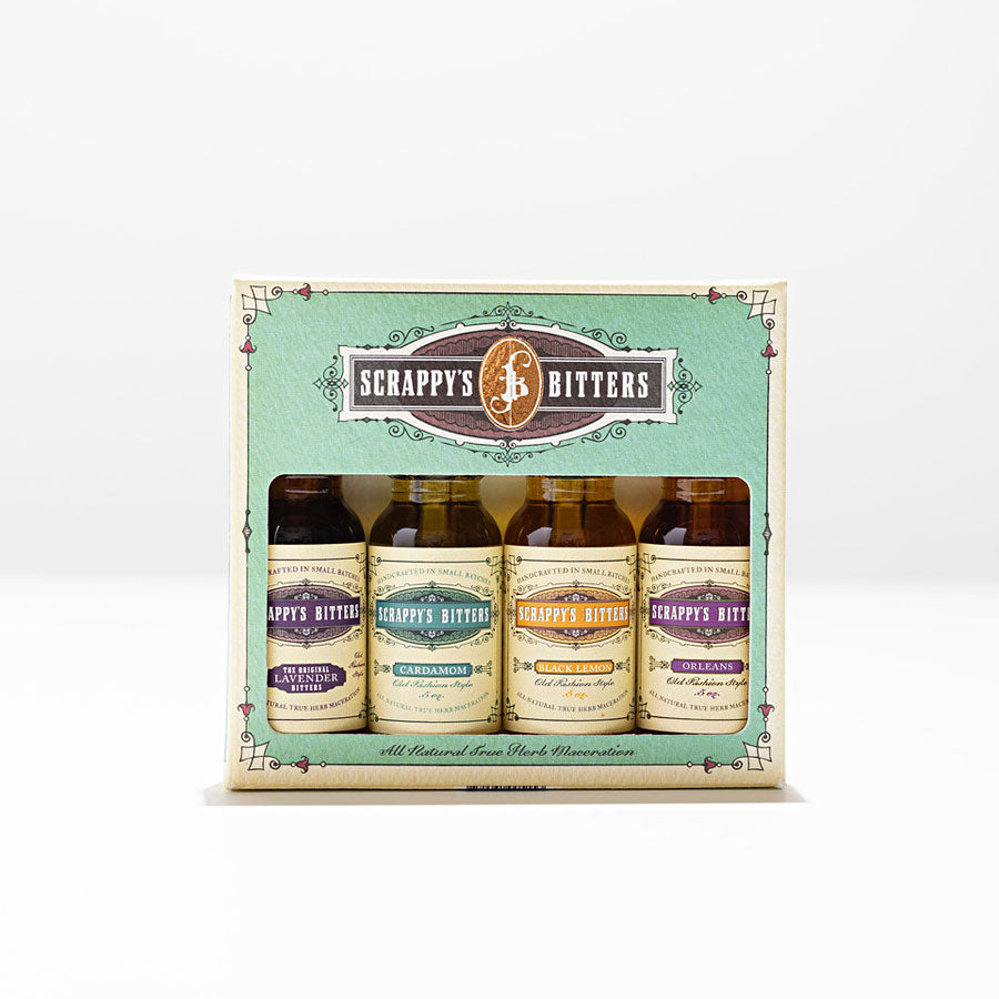 Scrappy's Bitters | New Classics Mini Set | Made In Washington | Craft Cocktails