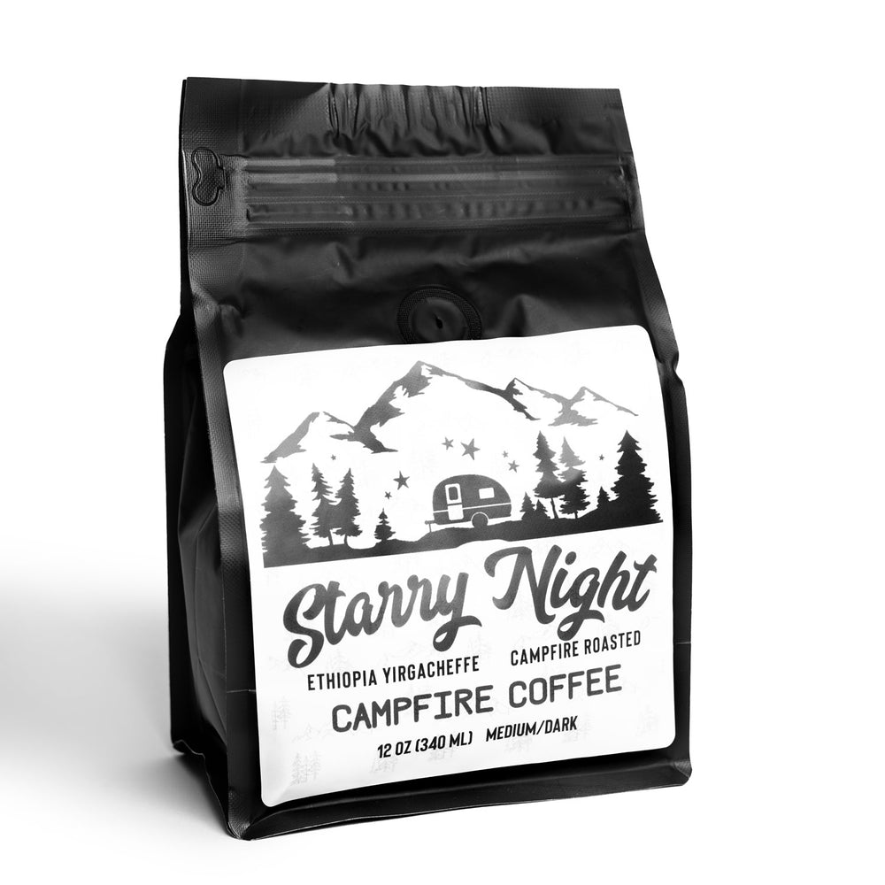 Campfire Coffee Starry Night Ethiopia Yirgacheffe | Made In Washington | Local Gifts From Tacoma, Washington