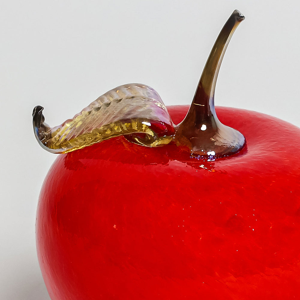 
            
                Load image into Gallery viewer, Jesse Kelly Blown Glass Fruit | Made in Washington| Red Apple Accent Fruit
            
        