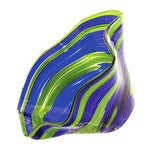 Glass Eye Studio Blown Glass Art Bowl | Sunday Blue | Made In Washington