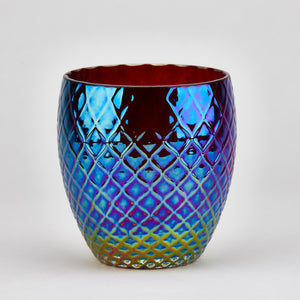 Made In Washington Gifts | Blown Glass Birthstone July Ruby Votives