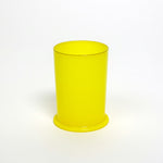 Decicio Blown Glass | Made In Washington | Light Yellow Votive or Cup