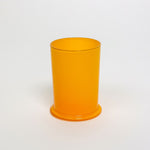 Decicio Glass | Made In Washington | Blown Glass Yellow Votive Candle Holders or Cup