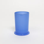 Decicio Blown Glass | made In Washington | Blown Glass Light Blue Votive or Cup