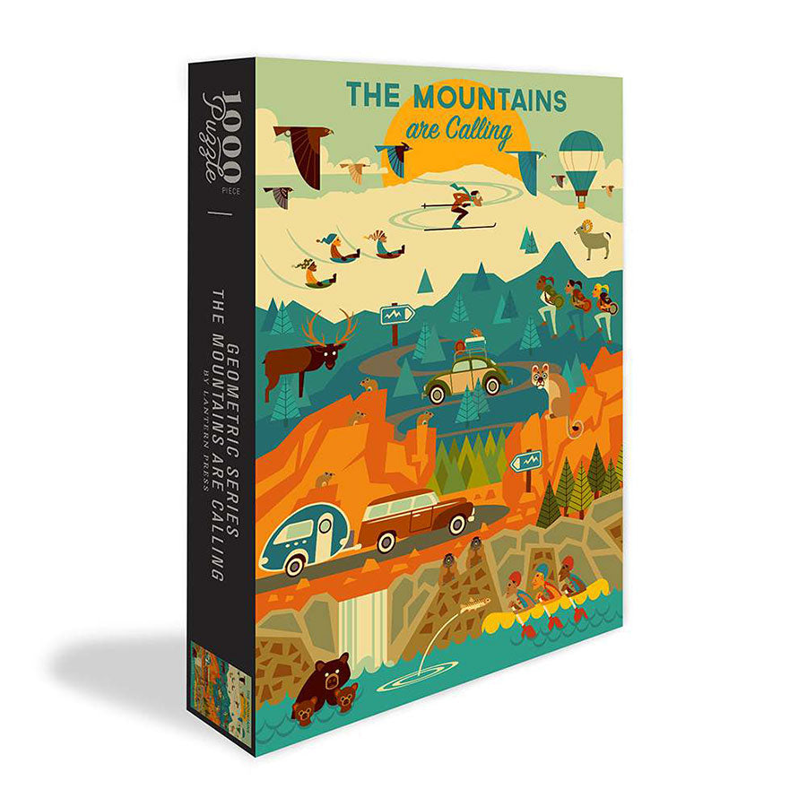 Lantern Press Puzzle The Mountains Are Calling | Made In Washington Gifts
