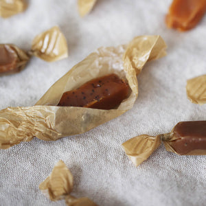 Jonboy Caramels Absinthe & Black Salt Caramels | Made In Washington