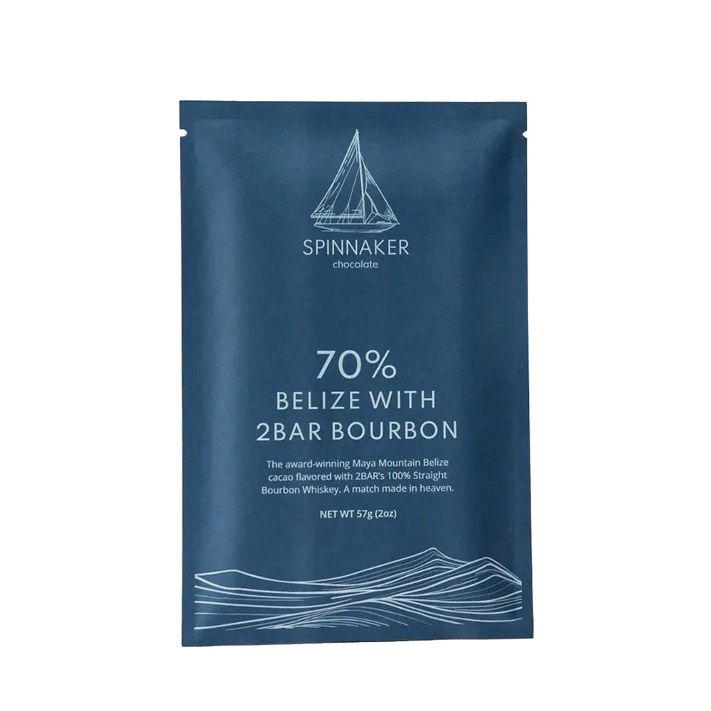 Spinnaker Chocolate Belize with Bourbon Bar | Made In Washington | Local Chocolate Gifts