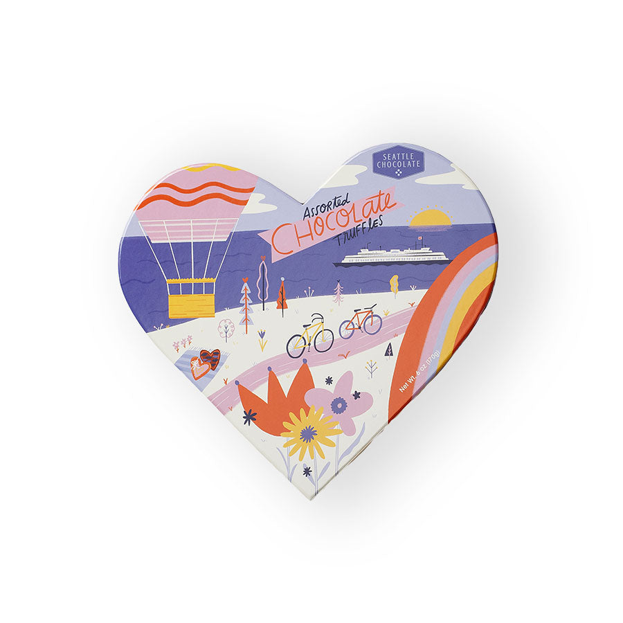
            
                Load image into Gallery viewer, Seattle Chocolates Take Me Anywhere Chocolate Box: Made In Washington Chocolate Gifts
            
        