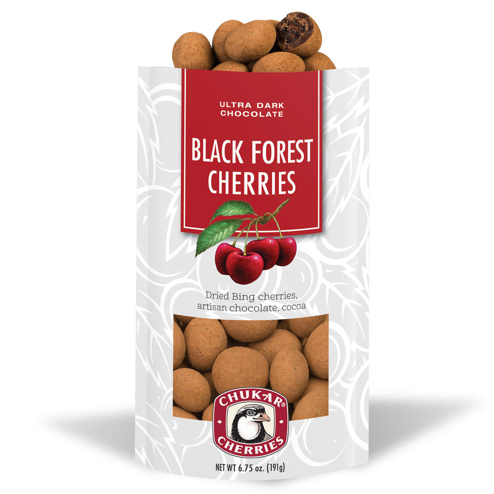 Dark Chocolate Black Forest Chukar Cherries | Made In Washington Gifts