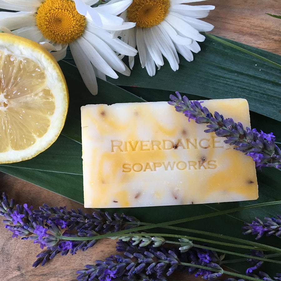 
            
                Load image into Gallery viewer, Riverdance Soapworks Lavender Zest Hand Soap | Made in Washington Gifts
            
        