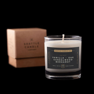 Seattle Candle Company Scent No. 7 Vanilla + Sandalwood | Candle Gifts