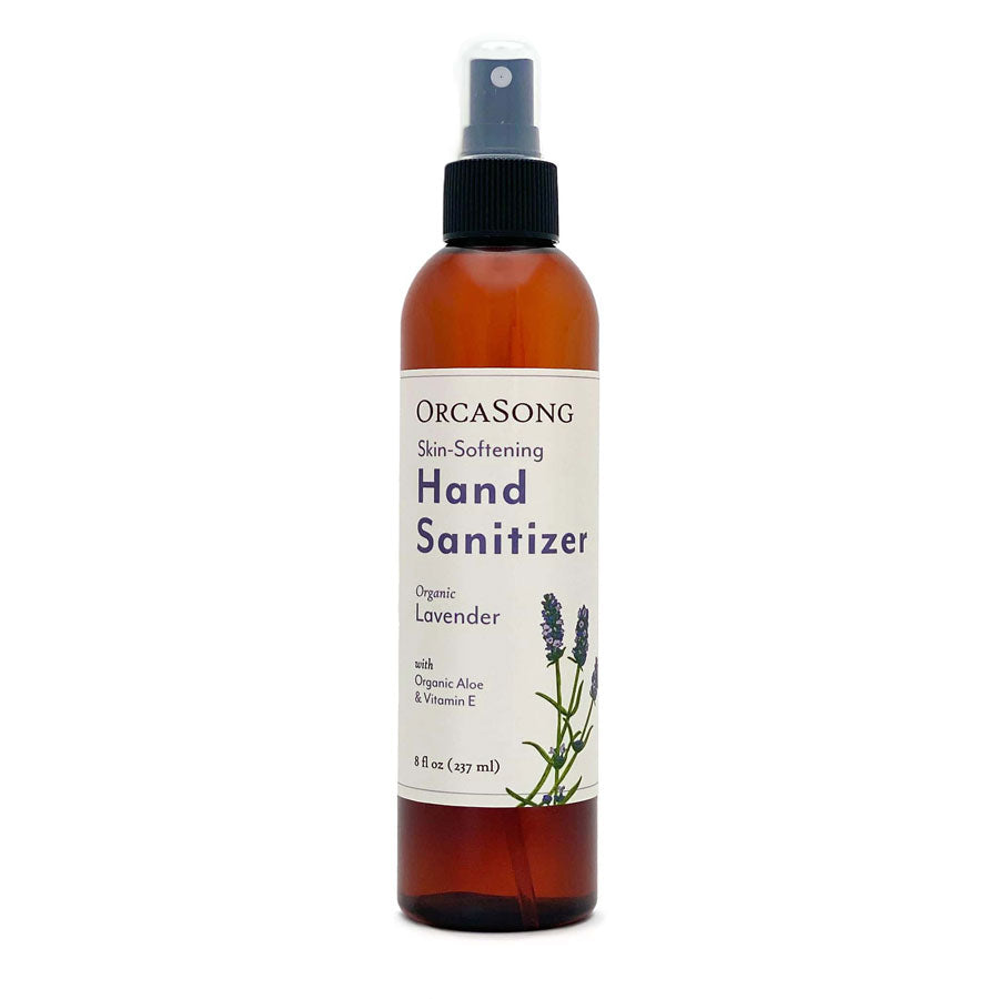 OrcaSong Farm Lavender Hand Sanitizer | Made In Washington | Spa Gifts