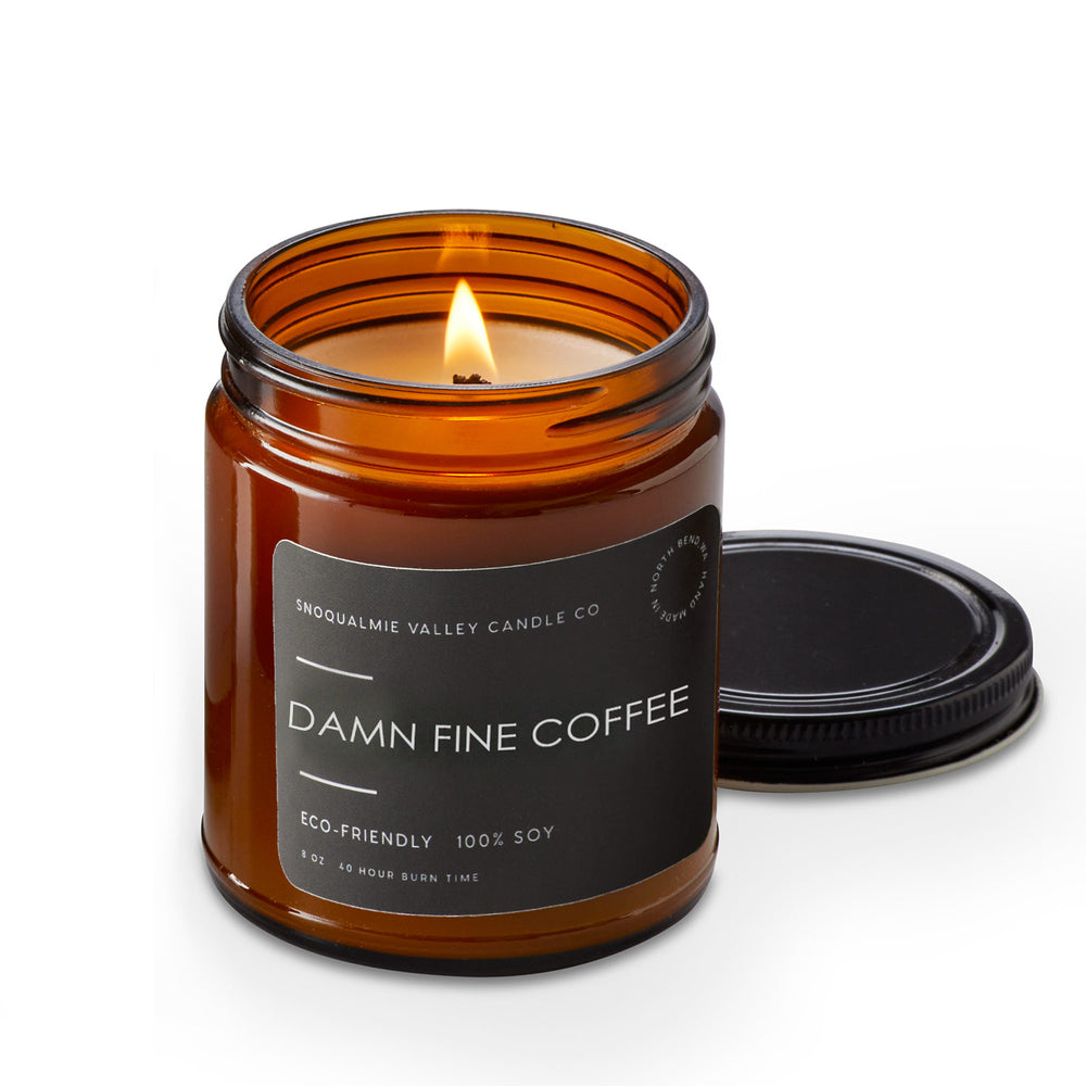 Snoqualmie Valley Candle Co Damn Fine Coffee | Made In Washington | Local Gifts from North Bend Washington