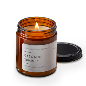 Snoqualmie Valley Candle Co. Cascade Sunrise | Made In Washington | Local Gifts From North Bend, Washington