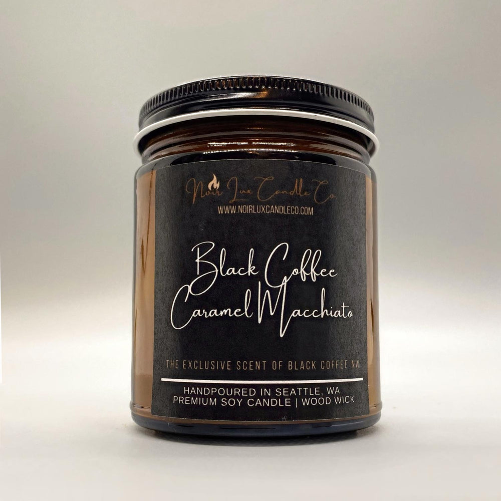 Noir Lux Candle Black Coffee Candle | Made In Washington | Candle Gifts