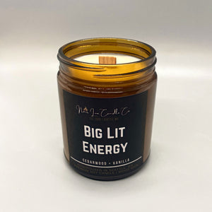 Noir Lux Candle Big Lit Energy | Made In Washington | Scented Candles