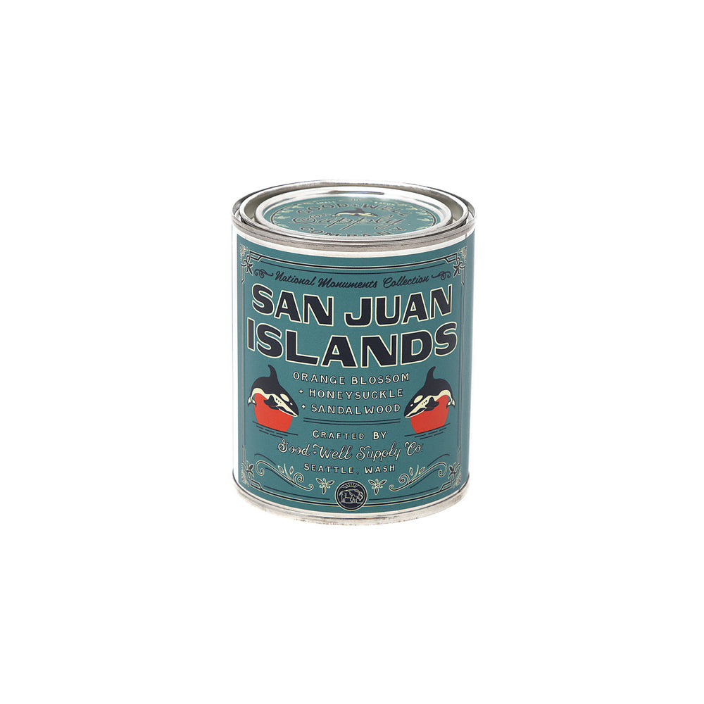 
            
                Load image into Gallery viewer, Good &amp;amp; Well Supply Co | San Juan Islands Candle | Made In Washington Gift Shops | Gifts for Candle Lovers
            
        