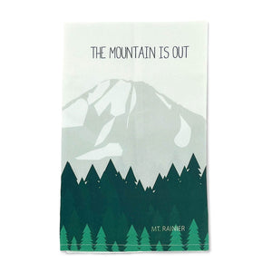 
            
                Load image into Gallery viewer, Buzzy The Mountain Is Out Kitchen Towel | Made In Washington | PNW Gifts
            
        