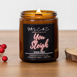 Noir Lux Candle Co You Sleigh | Made In Washington | Spiked Cider