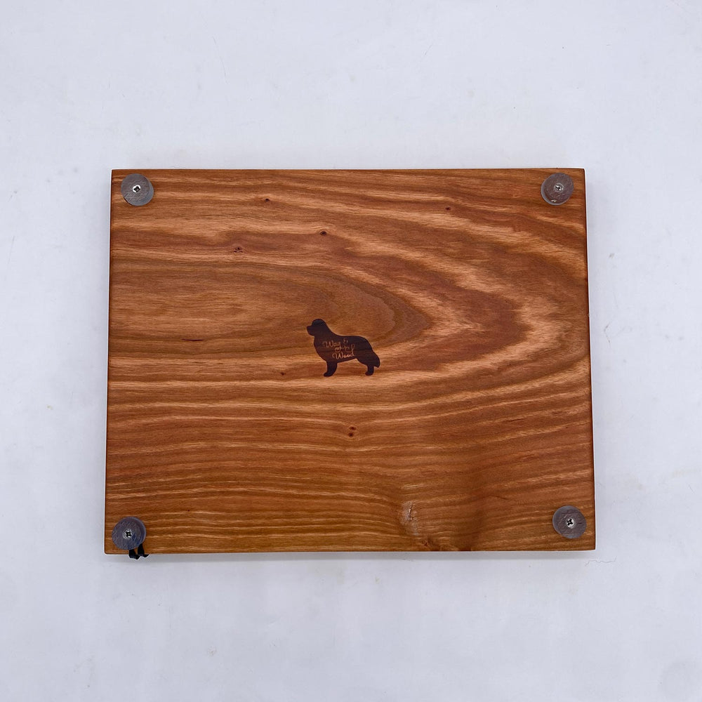 Wag & Wood 8x10 Cherry Charcuterie Board | Made In Washington | Locally Made Gifts For Foodies | Cutting Boards