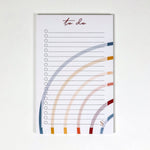Sound & Circle Checklist To-Do Notepad | Made In Washington | Rainbow |  Local Gifts From Tacoma