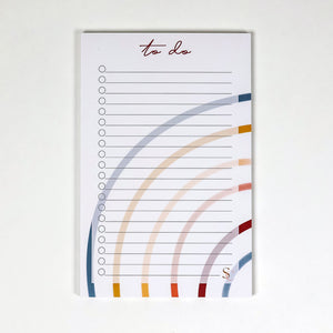 
            
                Load image into Gallery viewer, Sound &amp;amp; Circle Checklist To-Do Notepad | Made In Washington | Rainbow |  Local Gifts From Tacoma
            
        