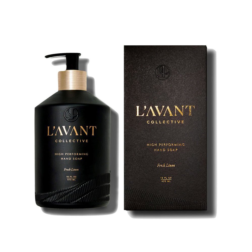 
            
                Load image into Gallery viewer, L&amp;#39;AVANT Hand Soap, Glass Bottle | Made In Washington | Fresh Linen Natural Hand Soap
            
        