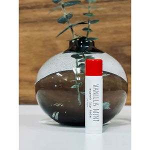 Handmade La Conner Vanilla Mint Lip Balm | Made In Washington | Locally Made Lip Balm